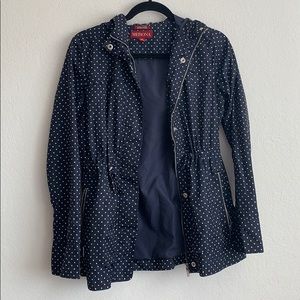 POLKA DOT RAIN JACKET